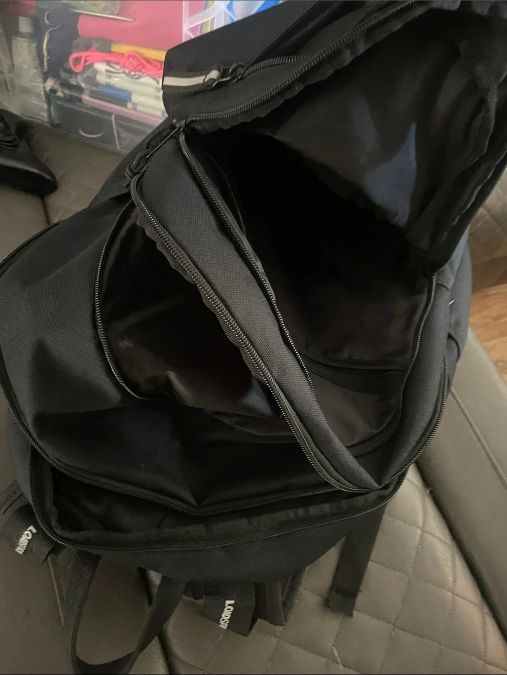 adidas Black Multi-Pocket Everyday Backpack